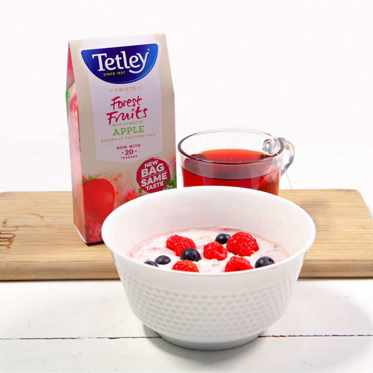 Fruit-Tea Overnight Oats