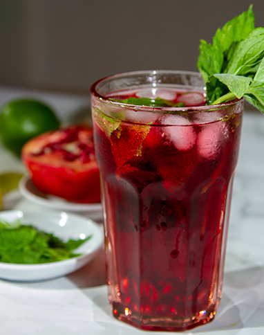 Very Berry Coconut Mocktail