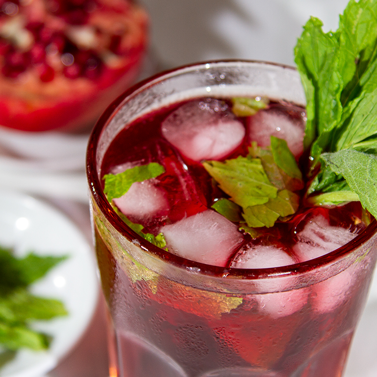 Very Berry Coconut Mocktail