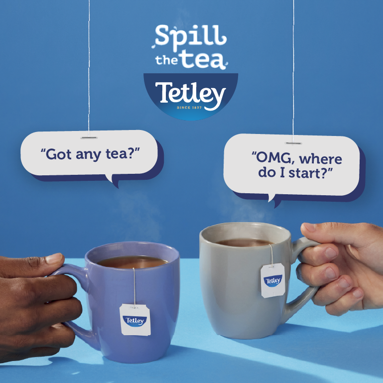 Spill the tea mobile banner